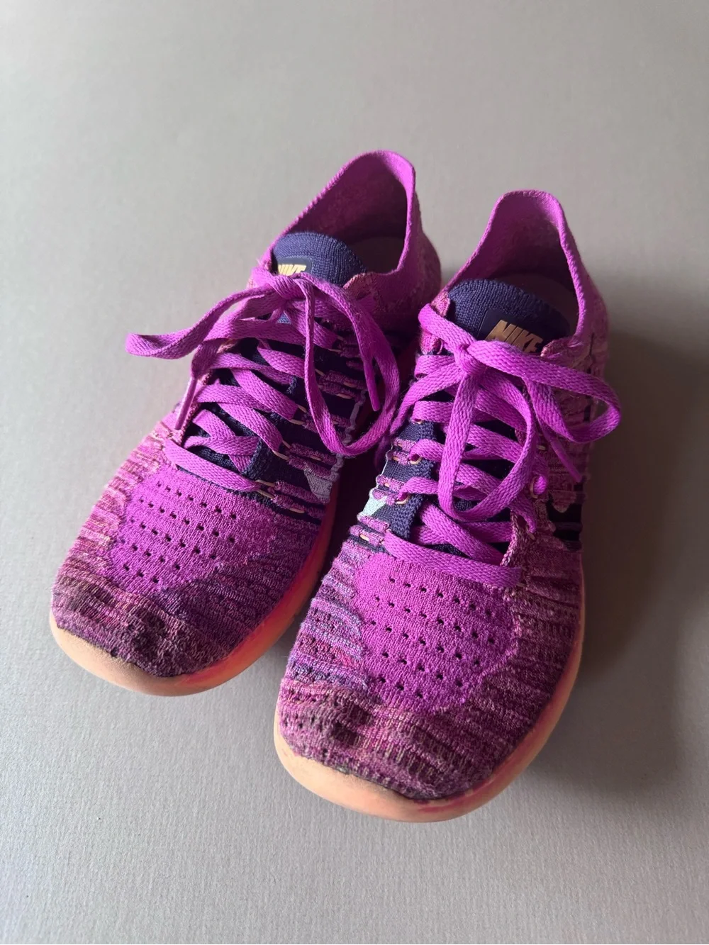 Nike Kid’s Flyknit Trainers - Magenta